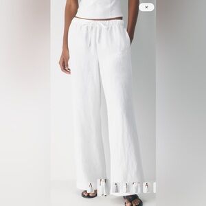 Aritzia Wilfred Cruiselinen Linen Lodge Pant
